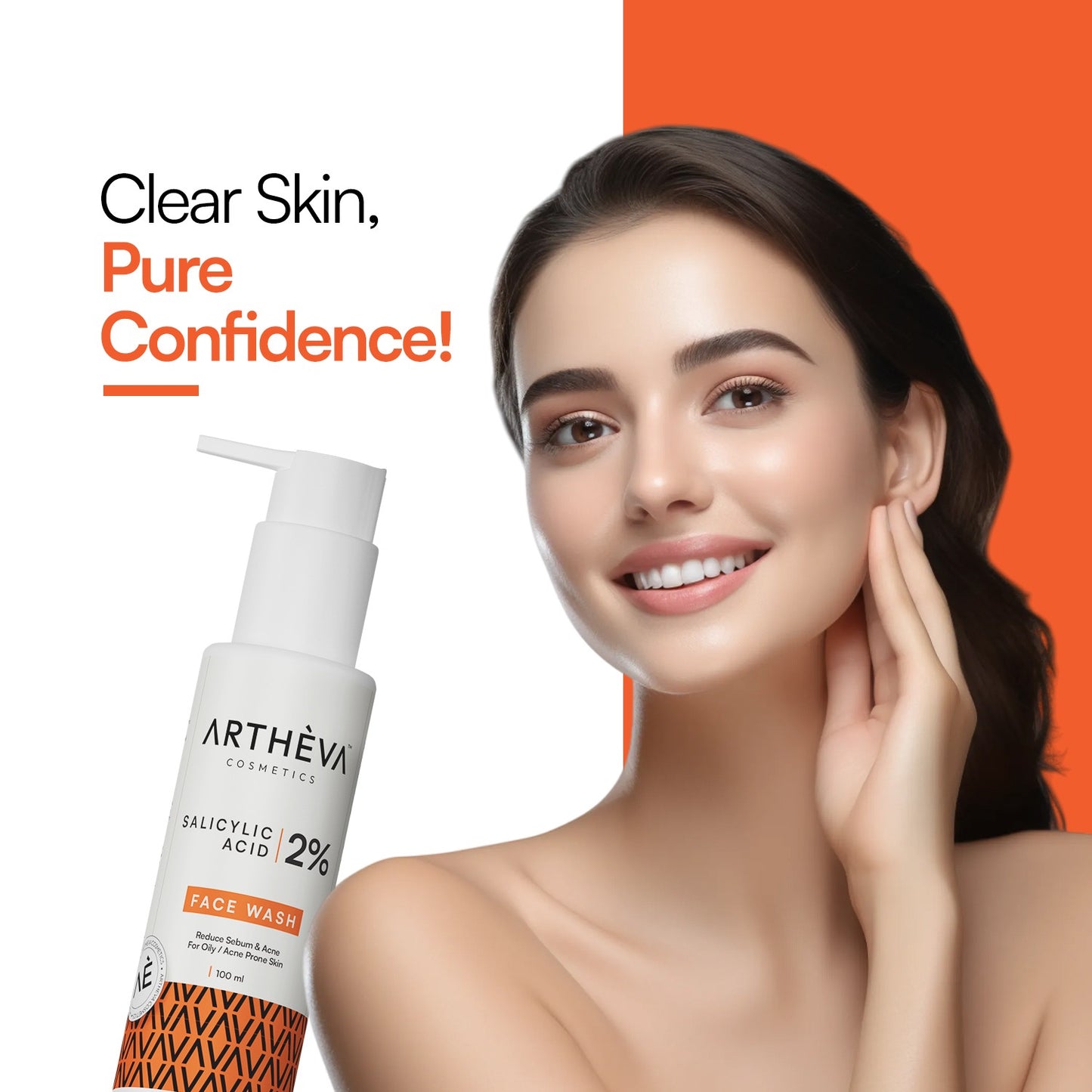 Artheva's  2% Salicylic Acid Face Wash For Oily Skin